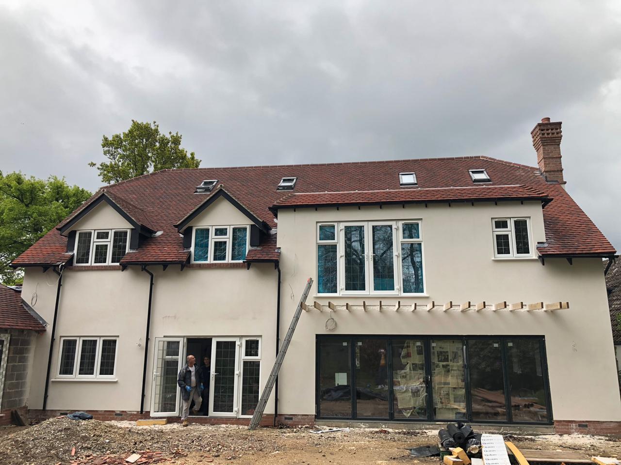 All aspects of construction — EBV project photograph